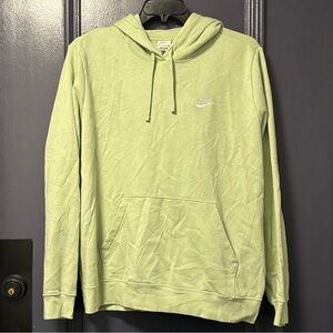 Nike Sweater Hoodie Pullover Green White XXL